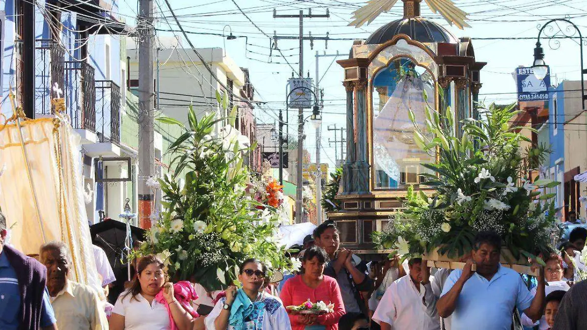 Virgen de los Remedios impone fe en Cholula, se realizan 45 celebraciones en torno a su nombre